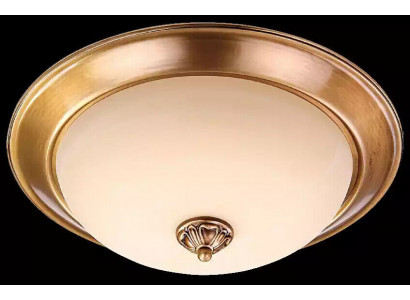 Deckenleuchter Lüster Kronleuchter Deckenlampe Gold Glas Lampen Metall