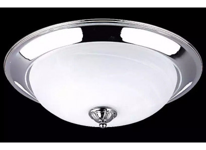 Deckenlampe Lüster Deckenleuchter Kronleuchter Silber Glas Lampen Rund