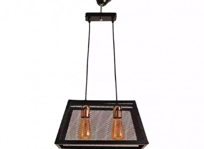 Deckenlampe Wohn Leuchte Schlafzimmer schwarz schicke Lampe Deckenleuchte
