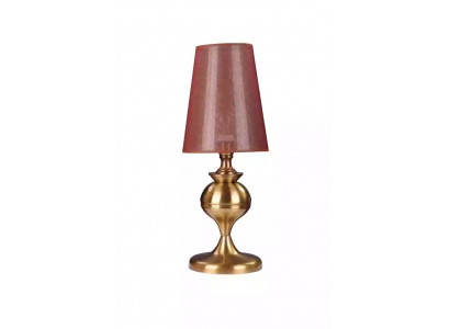 Tischlampe Design Lampe Modern Beleuchtung Tisch Neu rot Luxus