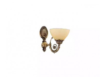  Wandlampe Wandleuchten Gold Wandleuchte Lüster Wand Lampen Beige Glas
