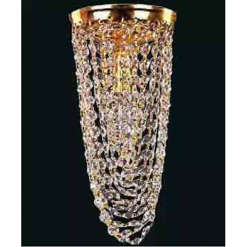 Luxus Deckenleuchter Kronleuchter Gold Deckenlampe Lüster Kristall Art