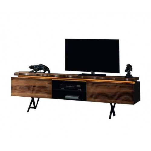 Robustes Holz Sideboard Luxuriöses Lowboard Wohnzimmer TV-Ständer Neu