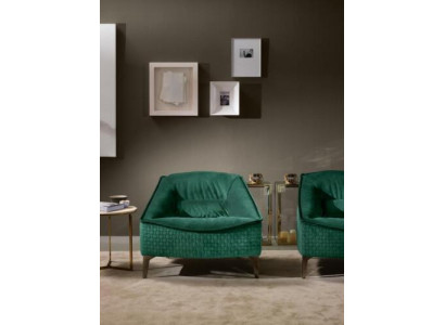 Sessel Einsitzer Luxus 1Sitzer Polster Sitz Designer Textil Sitz Stoff Moderne