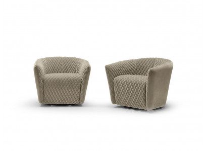 Sessel Sitz Sitzer Design Wohnzimmer Polster Holz Polster Moderne Luxus Grau Neu