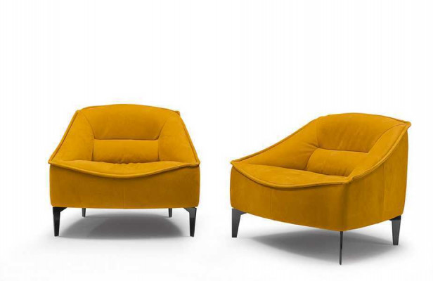 Sessel Polster Sitzer Modern Design Leder Relax Sessel Lounge Luxus Wohnzimmer