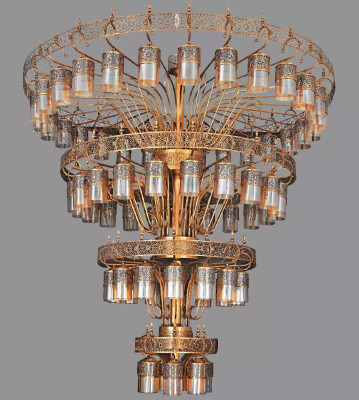 xxl Deckenleuchte Lampe Leuchten Pendel Leuchte Kronleuchter 200x350