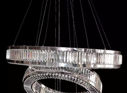 Silber Deckenlampe Stil Deckenleuchten Wohnzimmer Leuchte Lampe 120x175