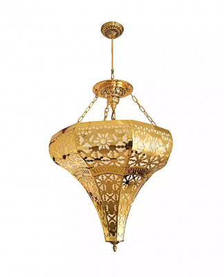 Deckenlampe Ein goldene Pendelleuchte Wohnzimmer Luxus Lampe Leuchte