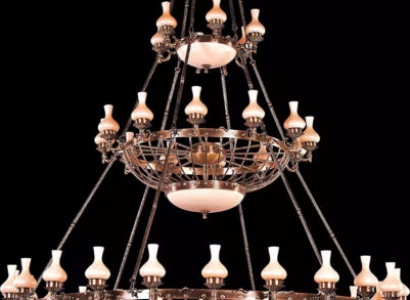 Große Leuchte Lampe Kronleuchter Luxus Lampen xxl deckenleuchte 250x300