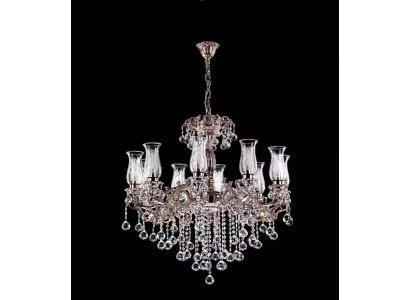 Kronleuchter klassisch Designer Deckenleuchte Wohnzimmer Kristall Lampe