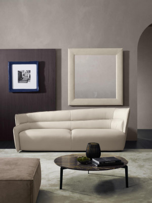 Sofa 3 Sitz Couch Leder Weiß Wohnzimmer möbel Sofas Couch Italienischer Prianera