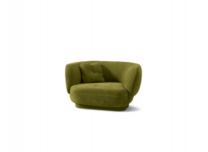 Sessel Sitz Grün Prianera Design Wohnzimmer Polster Einsitzer Möbel Luxus Stil