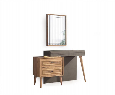  Schminktisch mit Spiegel Luxus Schlafzimmer Design Modern Neu Möbel