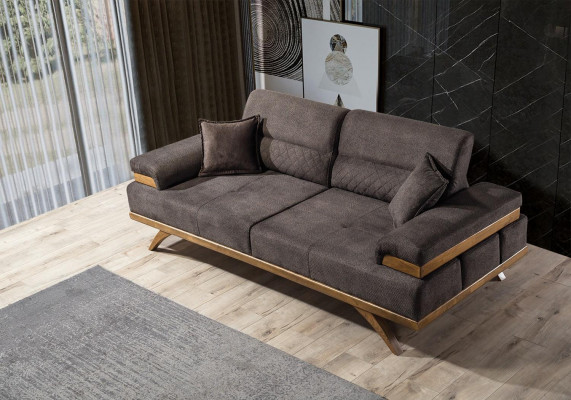 Sofa 3 Sitzer Designer Sofa Polster Sofas Couchen Stoff Textil Neu