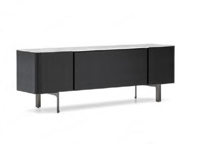 Sideboard Stil Modern schwarz Luxus Design Esszimmer Kommoden Tische