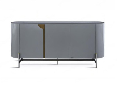 Esszimmer Sideboard grau Luxus Stil Moder design Möbel Holz Kommode