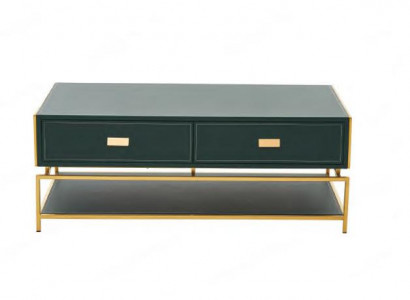 Wohnzimmer Couchtisch Luxus Design Stil Modern Couchtische Holz Grün
