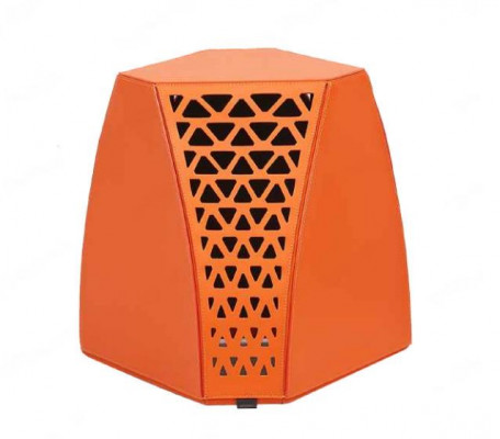 Wohnzimmer Couchtisch Orange Stil Moderne Material Holz Luxus