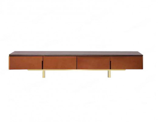 tv Ständer Orange Material Holz Stil Modern Wohnzimmer 200cm Schränke