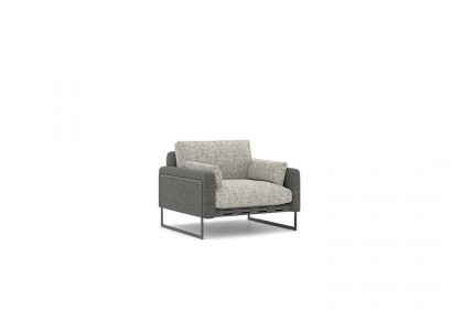 Wohnzimmer Sessel Modern Design Grau Polstersessel Neu Sitz Einrichtung