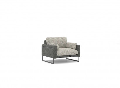 Wohnzimmer Sessel Modern Design Grau Polstersessel Neu Sitz Einrichtung