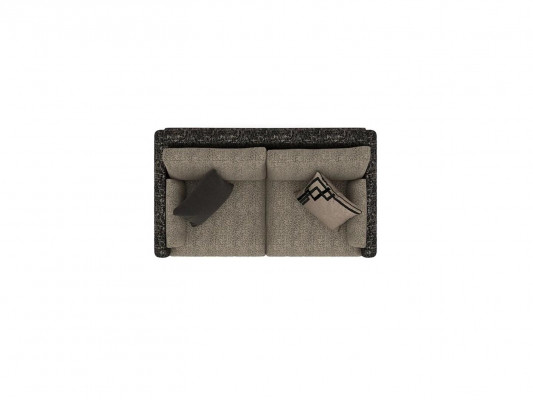 Polster Textil Luxus Zweisitzer Sofa Wohnzimmer Modern Polstermöbel Neu