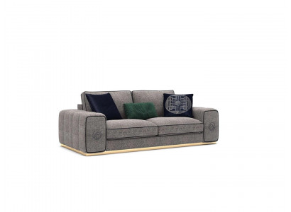 Luxus Couch Polstermöbel Polster Sofa Textil Couchen Wohnzimmer Neu Zweisitzer