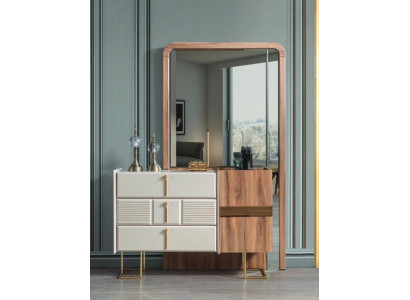 Moderne Kommode Mit Spiegel Designer Kommoden Schlafzimmer Garnitur 2tlg