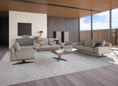 Sofagarnitur Polstermöbel Sofa Wohnzimmer 5tlg Couchtisch Holz Beistelltisch Neu
