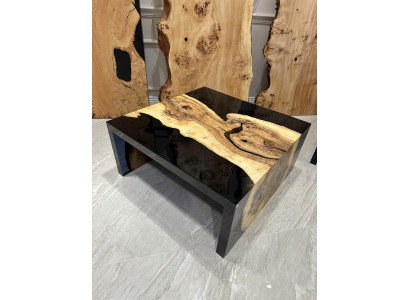Couchtisch Epoxidharz Kaffeetisch Massiv Tische Holz Beistelltisch Epoxid Tisch