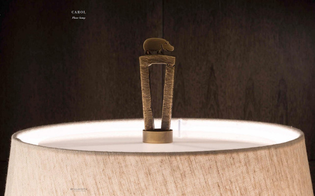 Wohnzimmerdekor Flur Säule Marmor mit Messing Ständer Bellavista Collection