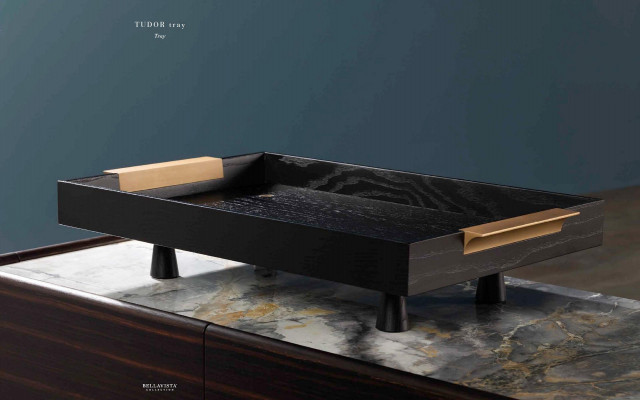 Holz Heim Dekor & Küche Verwendung Portion & Essen Tablett neue Farbe braun