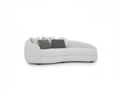 Luxus Weiß Dreisitzer Sofa Modern Polstermöbel Couch Textil Designer Einrichtung