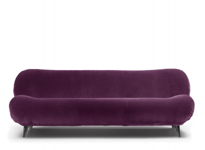 Prianera Luxus Sofa 3 Sitzer Sofas Sitz Stoff Design Couch Möbel Stil Textil Neu