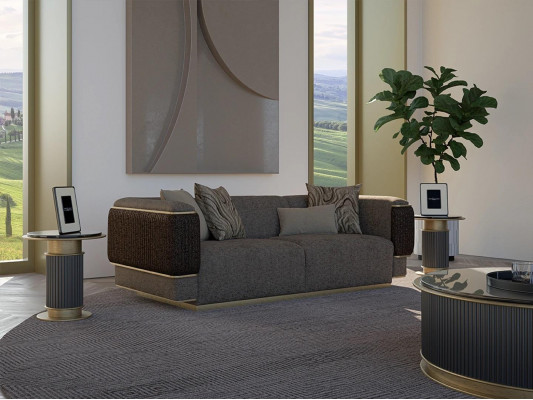 Dreisitzer Sofa Design Couch Polstermöbel Wohnzimmer Einrichtung Modern Design