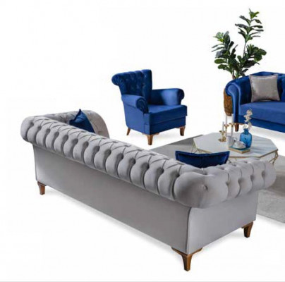 Sofa Zweisitzer Polstermöbel Wohnzimmer Couch Bequeme Möbel Einrichtung