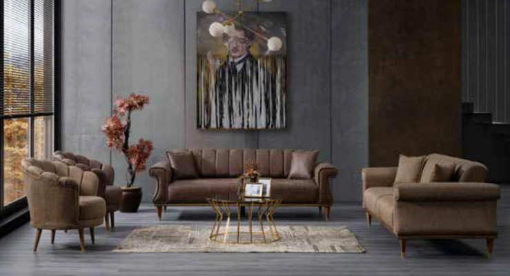 Weißer Polster Sessel Luxus Cocktailsessel Ohrensessel Stoffmöbel Stil