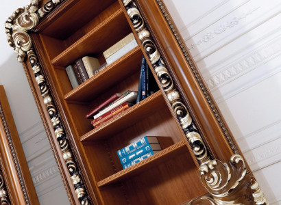 Bücherregal Schrank Wohnzimmer Bücherregal Holz Büroschrank Schränke Italien Neu