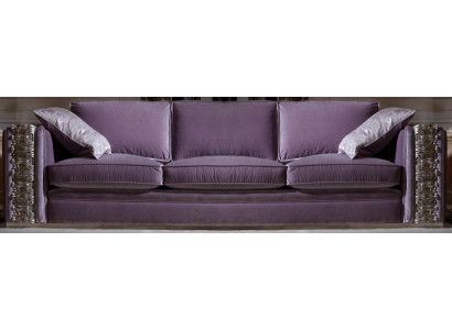 Klassisches Sofa Big xxl Couch Sofas Wohnzimmer Textil Viersitzer Italienische