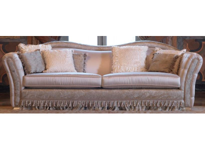 Chesterfield Klassischer Dreisitzer Sofa Wohnlandschaft Textilsofa 3 Sitz Neu