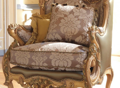 Sessel Sofas Couch Poster Klassisch Stoff Klassisch Luxus 1 Sitzer Sofa Möbel