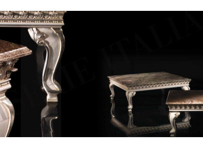 Couchtisch Tisch Beistelltisch Wohnzimmertisch Holz Royal Beistell Barock Tische