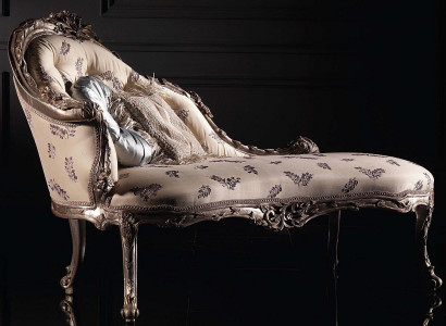 Chaiselongue Luxus Liege Wohnzimmer Chaiselounge Liegen Relax Bank Echtholz Neu