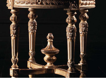 Couchtisch Tisch Beistelltisch Wohnzimmertisch Holz Royal Beistell Barock Möbel