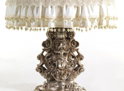 Barock Beistelltisch Glas Tisch Italienische Möbel Einrichtung Wohnzimmer Tische