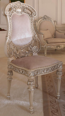 Esszimmer Stühle Holz Luxus Sessel Stuhl Weiß Wohnzimmer Italienische Möbel Neu