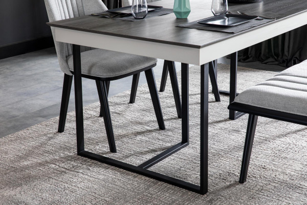 Designer Esszimmer Stuhl Graue Lehnstühle Küchenstühle Stühle Lehnstühle