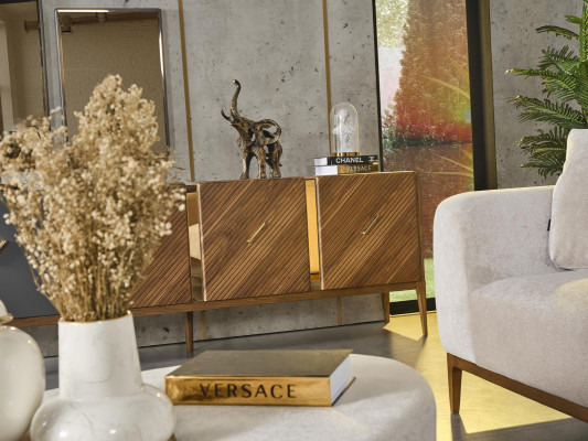 Tisch 4x Stühle 8tlg Esszimmer Set Gruppe Garnitur Sitzgruppe Braun