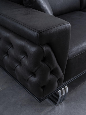Wohnzimmer Sofa 4 Sitzer Luxus Designer Couch Polstersofas Modern